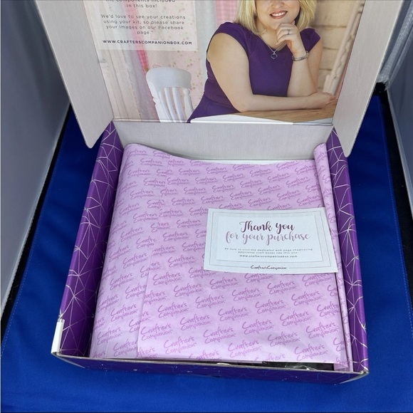 NEW Crafter’s Companion Pop Up Box Card Craft Kit Card Making Kit #24 Birthday - Picture 3 of 4